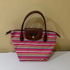 Multicolor Striped women’s handbags women’s purse